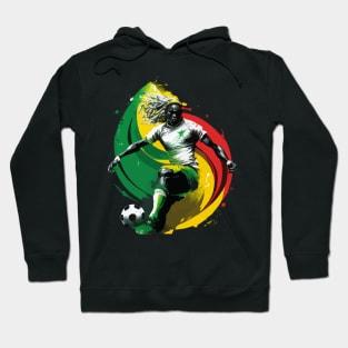 Ghana Soccer Magic Artwork Hoodie